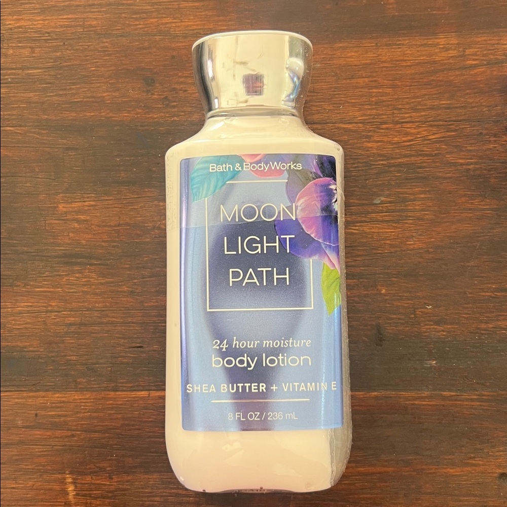 Bath & Body Works 24 Hour Moisture Body Lotion 8oz - NEW- Moon Light Path